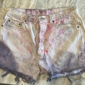 THRIFTED LEVI JEAN SHORTS